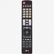 LG 60UU640C náhradní dálkový ovladač jiného vzhledu.