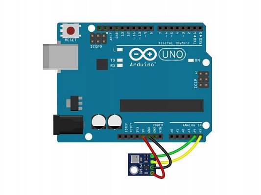 Barometr GY-68 s čidlem BMP180 pro sběrnici I2C