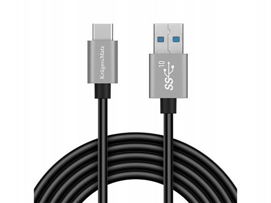 Kabel KRUGER & MATZ KM1262 Basic USB - USB C 0,5m