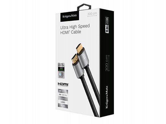 Kabel KRUGER & MATZ KM1266 HDMI 8K 3m