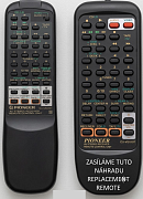 Pioneer VSX-405 RDS MKII náhradní dálkový ovladač se stejným popisem CU-VSX107, AXD7084
