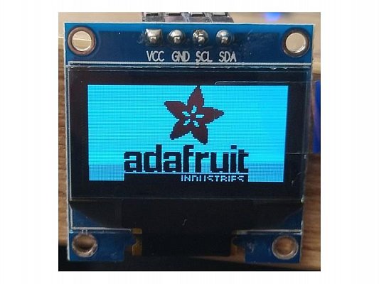 Displej OLED 0,96", 128x64 znaků, IIC/I2C, 4piny, modrý