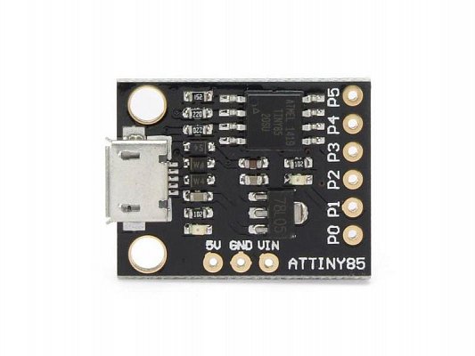 Digispark Attiny85, micro USB programovací modul Arduino