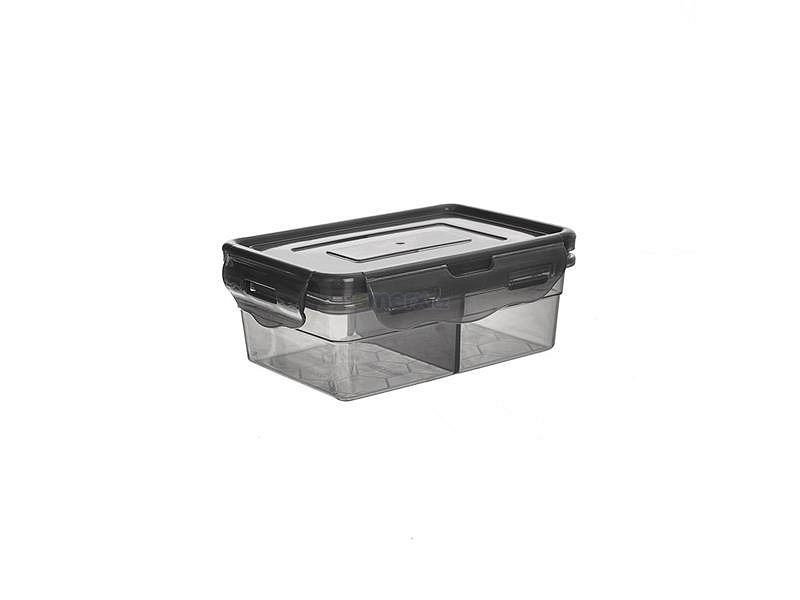 Dóza s těsněním ORION Grey 0,5l dělená