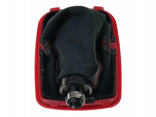 Řadící páka s manžetou VW GOLF IV 1998 - 2005 5st červené prošití