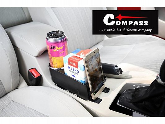 Držák do auta COMPASS 06271 SELECT pro upevnění do držáku nápojů