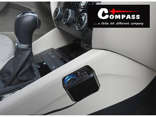 Autoadaptér USB COMPASS 07432 SELECT