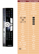 Medion MD31335AT-A náhradní dálkový ovladač jiného vzhledu