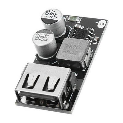 Napájecí modul, step-down měnič 5V/3A, 1xUSB QC3.0