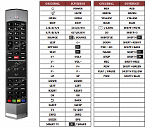 TCL RC-651 náhradní dálkový ovladač jiného vzhledu