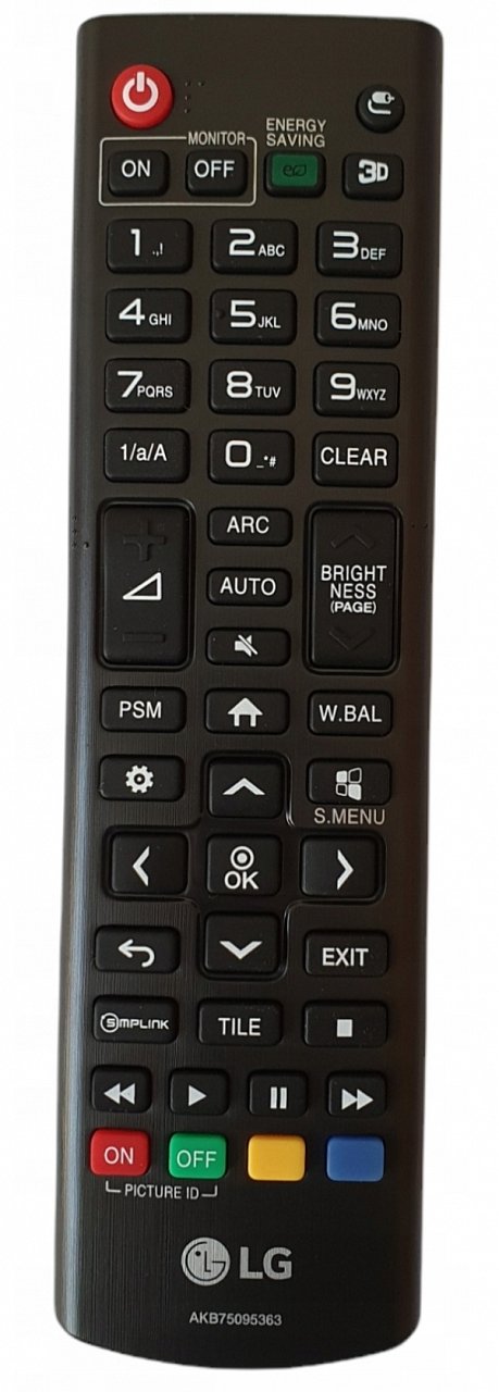 LG AKB75095363 originální dálkový ovladač