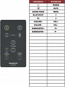 Onkyo LS3100 náhradní dálkový ovladač jiného vzhledu