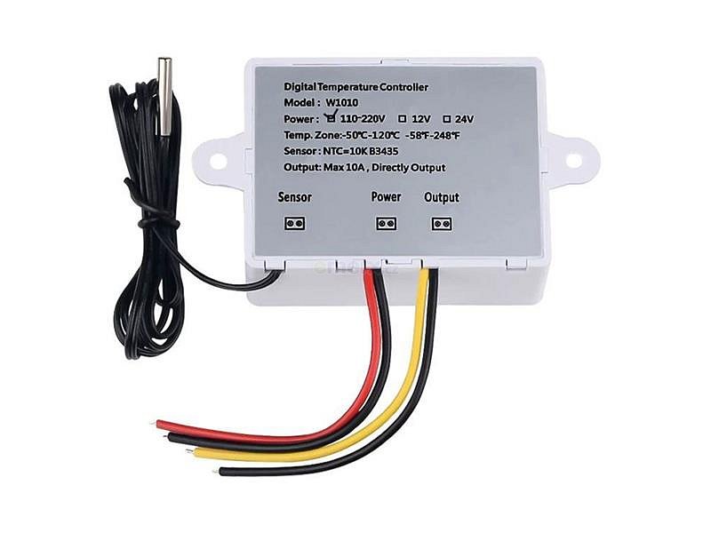 Digitální termostat XK-W1010, -50 až +120°C, napájení 230V