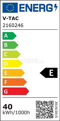 LED panel V-TAC VT-6060 4000K 40W