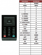 Acer X1161 náhradní dálkový ovladač jiného vzhledu