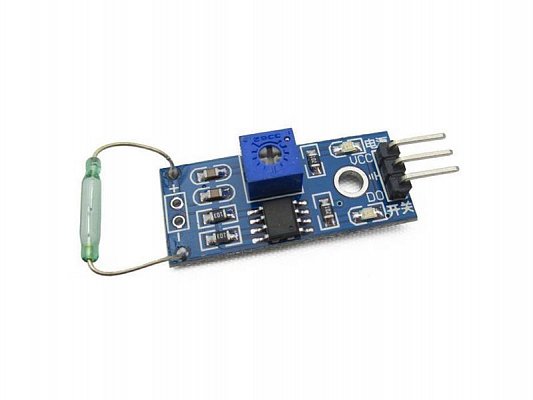 Magnetický snímač s jazýčkovým kontaktem - modul pro Arduino