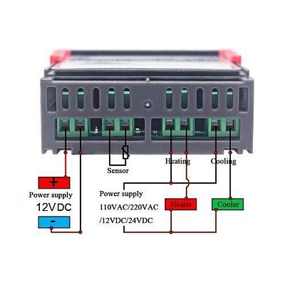 Termostat HADEX STC-1000, 12V