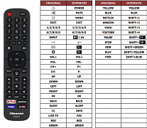 Hisense EN2A27 náhradní dálkový ovladač jiného vzhledu