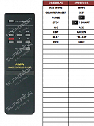 Aiwa AD-F880 náhradní dálkový ovladač jiného vzhledu