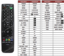 LG 19LH2001C náhradní dálkový ovladač jiného vzhledu