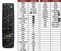 LG 26LH2001C náhradní dálkový ovladač jiného vzhledu