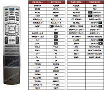 LG 32LC2D-FCAFRLLBP náhradní dálkový ovladač jiného vzhledu