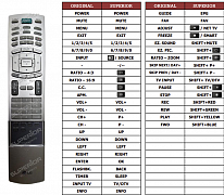 LG 32LC2D-FCALFRLLX náhradní dálkový ovladač jiného vzhledu