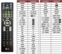 LG 32LC56 náhradní dálkový ovladač jiného vzhledu
