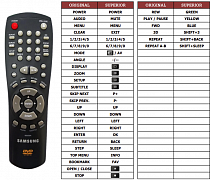 Samsung 00056A náhradní dálkový ovladač jiného vzhledu