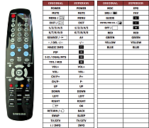 Samsung 320MXN-2 náhradní dálkový ovladač jiného vzhledu