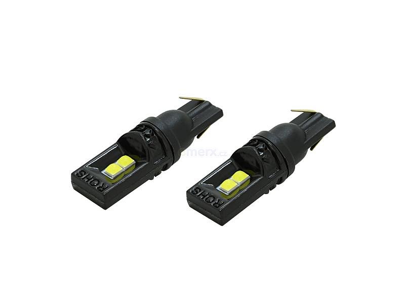 Autožárovka LED T10 12V COMPASS 33780 2ks s rezistorem