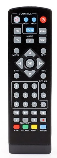 Opticum Nytro box originální dálkový ovladač s ovládáním TV