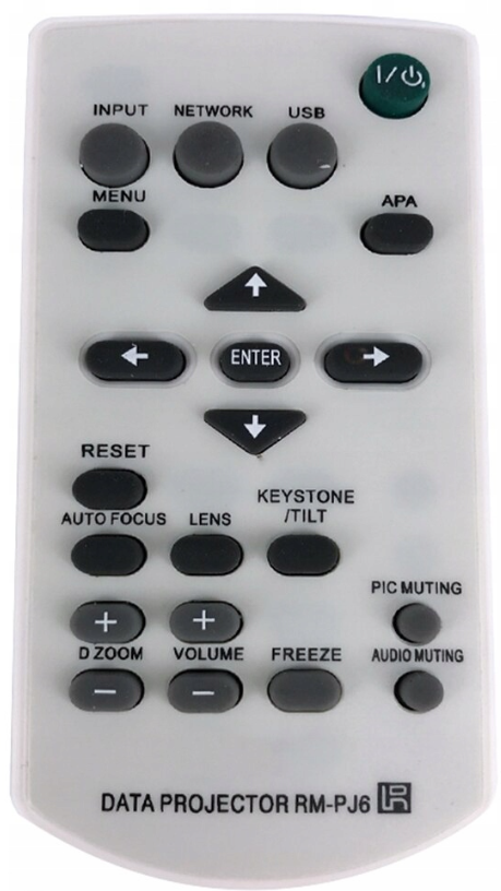 Sony RM-PJ7, RM-PJ6, VPL-CX6 replacement remote control with the same  appearance for 25.2 € AUDIO SONY