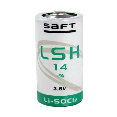 Baterie lithiová LSH 14 3,6V/5800mAh SAFT