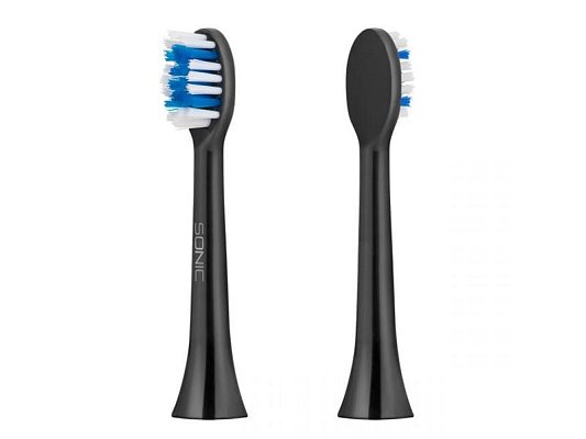 Hlavice pro zubní kartáčky TEESA Sonic Black tvrdé