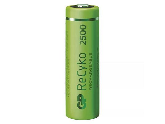 Baterie AA (R6) nabíjecí 1,2V/2450mAh GP Recyko 2ks