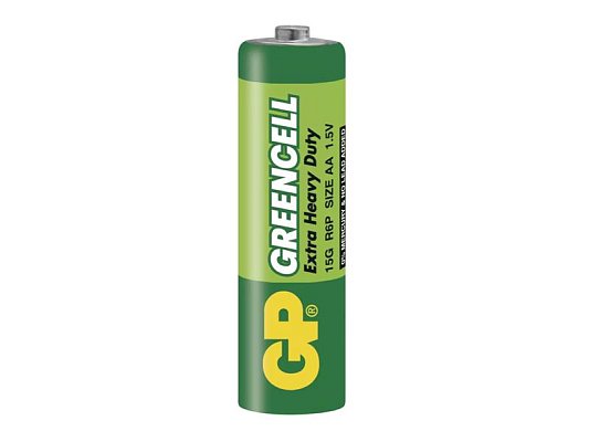 Baterie AA (R6) Zn-Cl GP Greencell 4ks