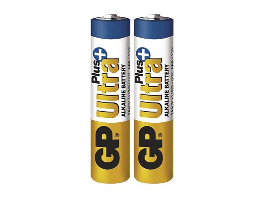 Baterie AAA (R03) alkalická GP Ultra Plus Alkaline 2ks