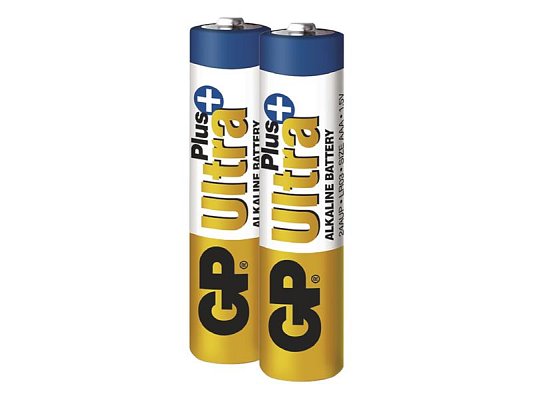 Baterie AAA (R03) alkalická GP Ultra Plus Alkaline 2ks