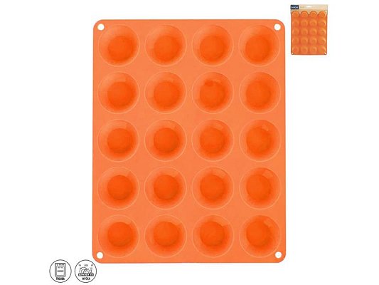 Forma na pečení muffinů ORION 29x23,5x2cm Orange