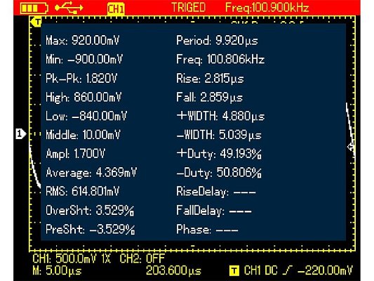 Osciloskop UNI-T UTD1050CL