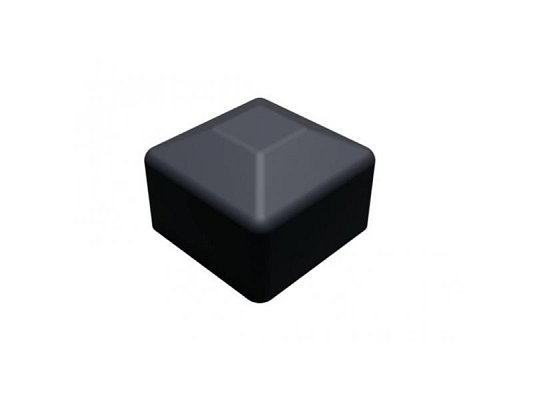 Krytka profilu koncová, plast II, černá