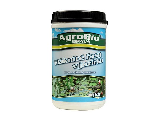 Přípravek pro likvidaci vláknitých řas v jezírkách AGROBIO 1kg