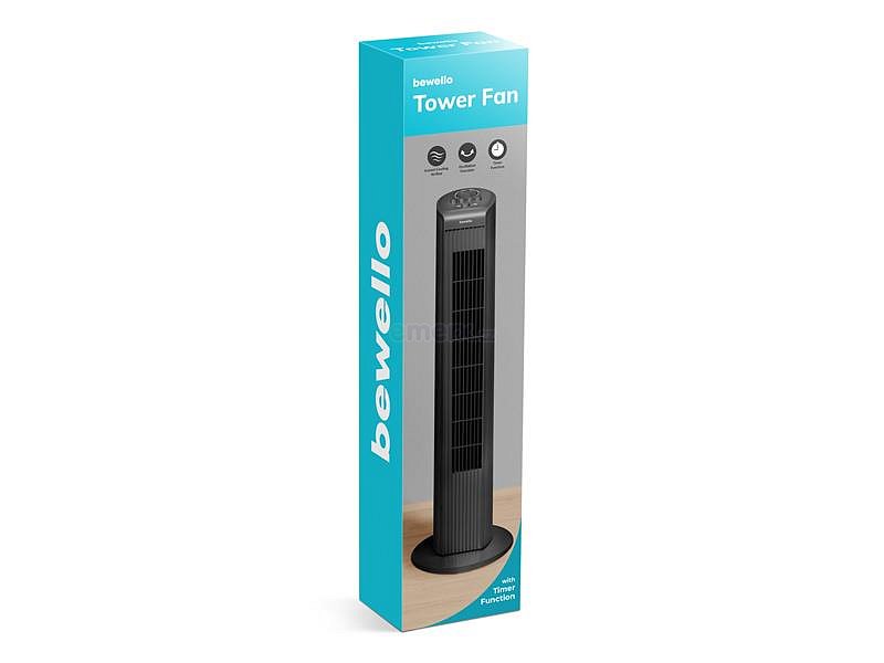 Ventilátor BEWELLO BW2053BK