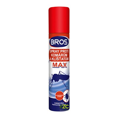 Sprej proti komárům a klíšťatům BROS Max 90ml