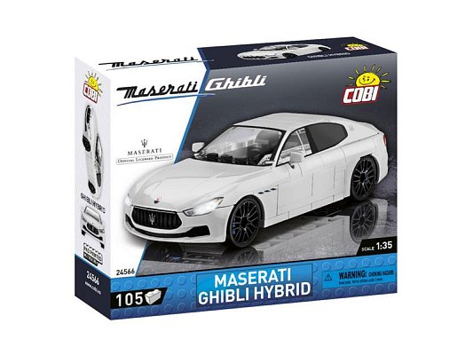 Stavebnice COBI 24566 MASERATI GHIBLI Hybrid, 1:35, 105 k