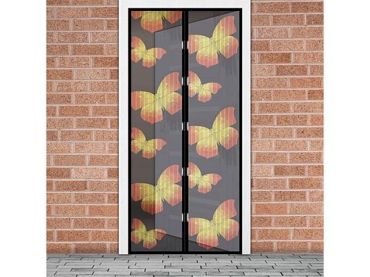 Síť proti hmyzu na dveře DELIGHT 11398C 100x210cm