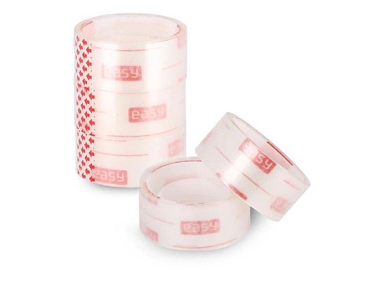 Páska lepicí 10mm x 18m EASY OFFICE TAPE 5ks