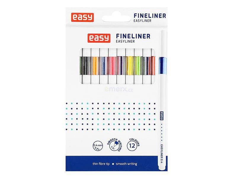 Fineliner EASY Easyliner 12ks