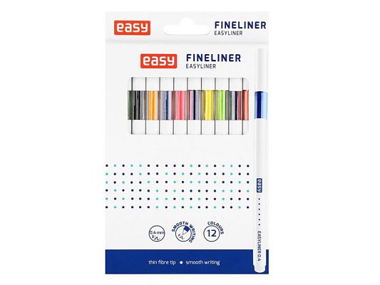 Fineliner EASYLINER sada 12ks